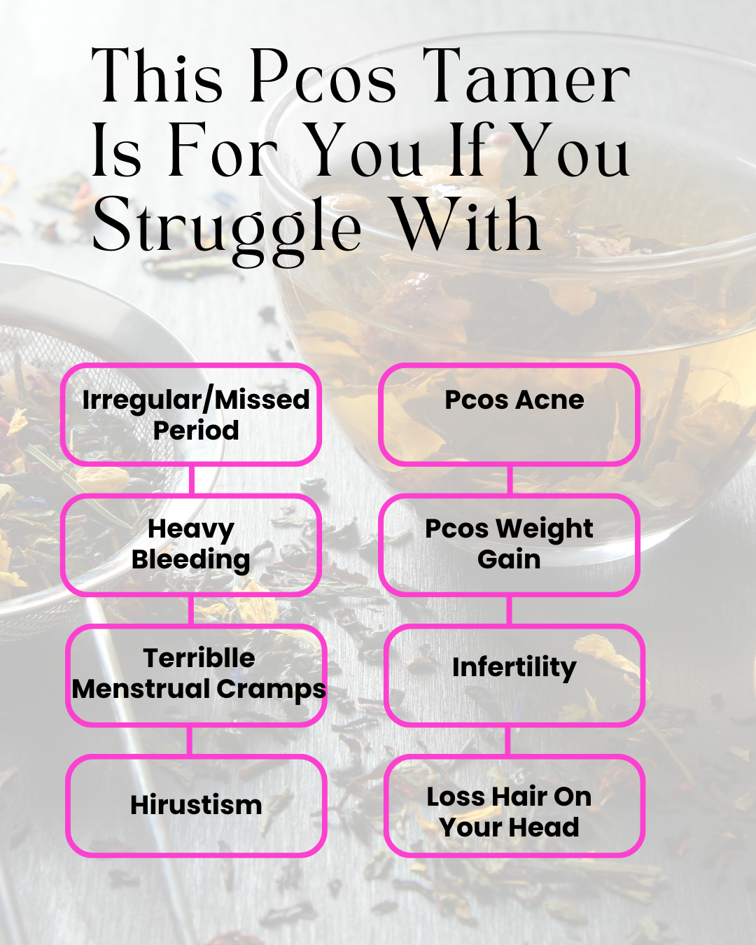 PCOS  Tamer  Hormone Balance TEA